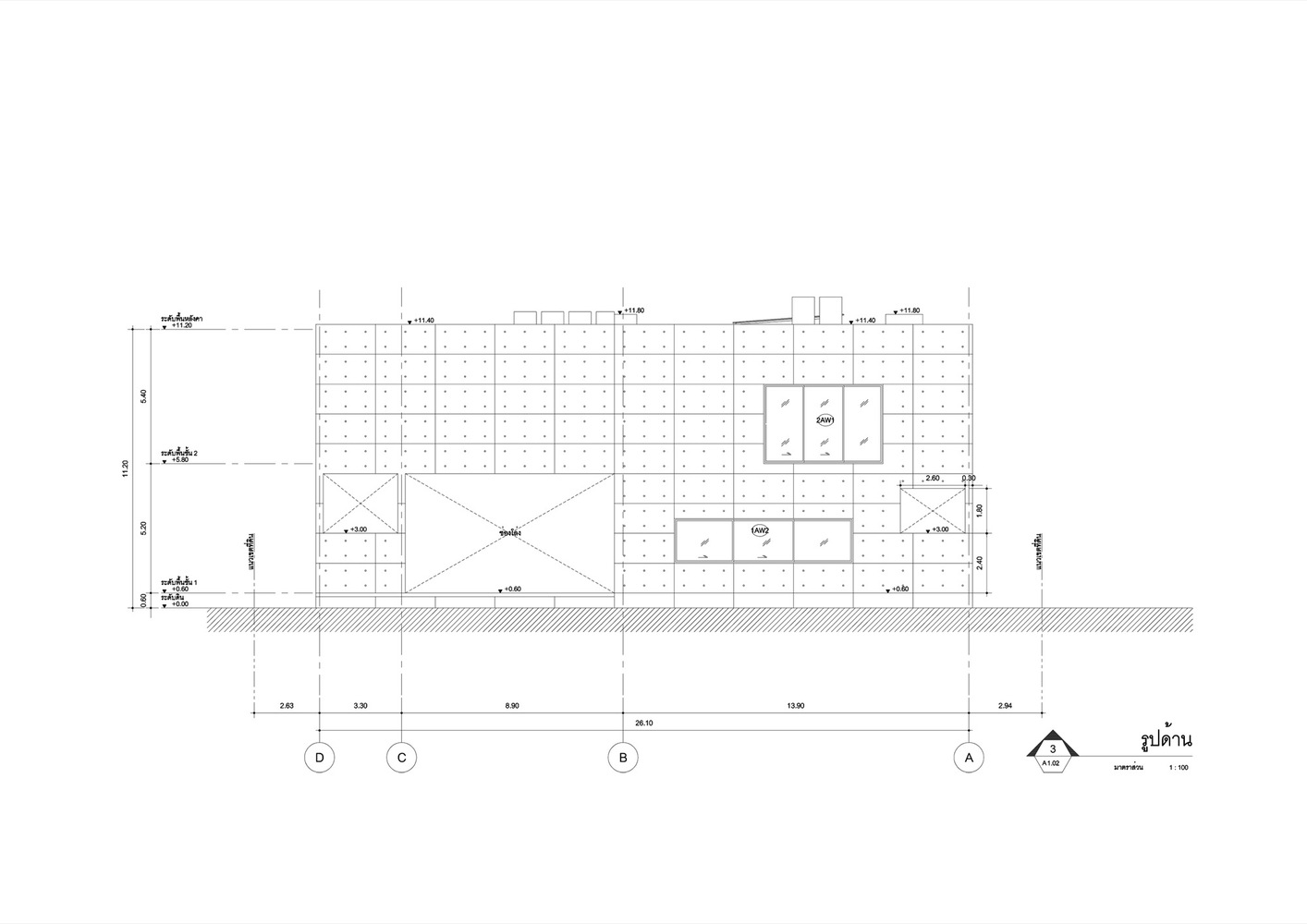 实体混凝土工作室+画廊  ASWA-46