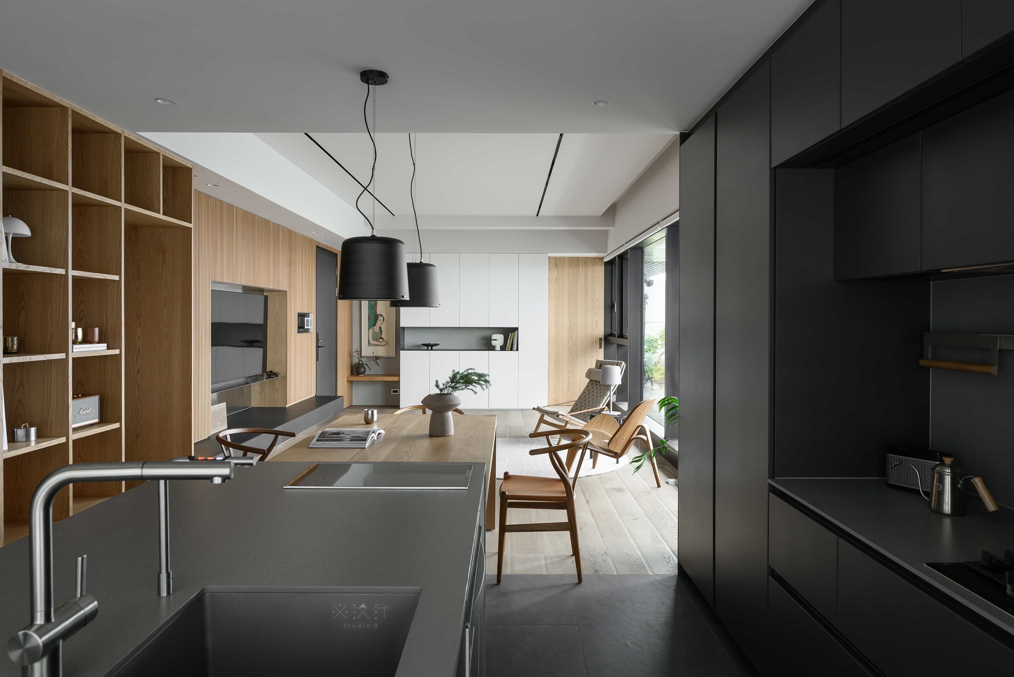 退休夫妻的观景大平层丨必设计 Studio B-39