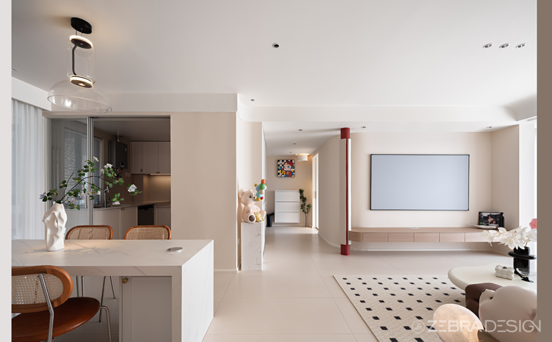 奶咖旋律中的现代轻法和谐空间丨中国桂林丨斑马设计事务所-17