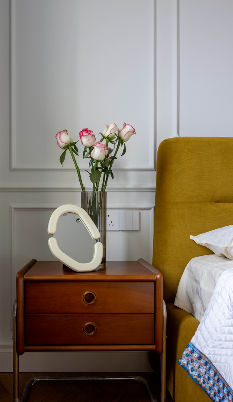 浪漫轻法混搭,120㎡精致宜居空间丨为睦设计-83