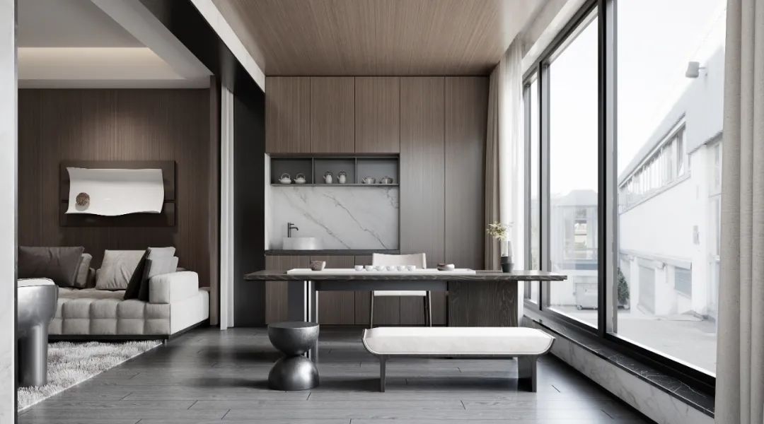 意式极简艺术生活融合设计丨中国长沙丨周笙笙建筑装饰设计-22