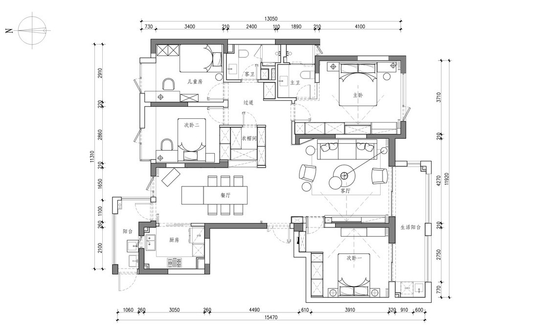 力设计 | 现代空间的简约之美-6