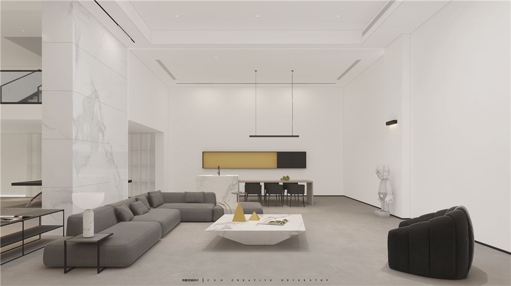 大滩六号院 | 现代简约生活美学空间-12