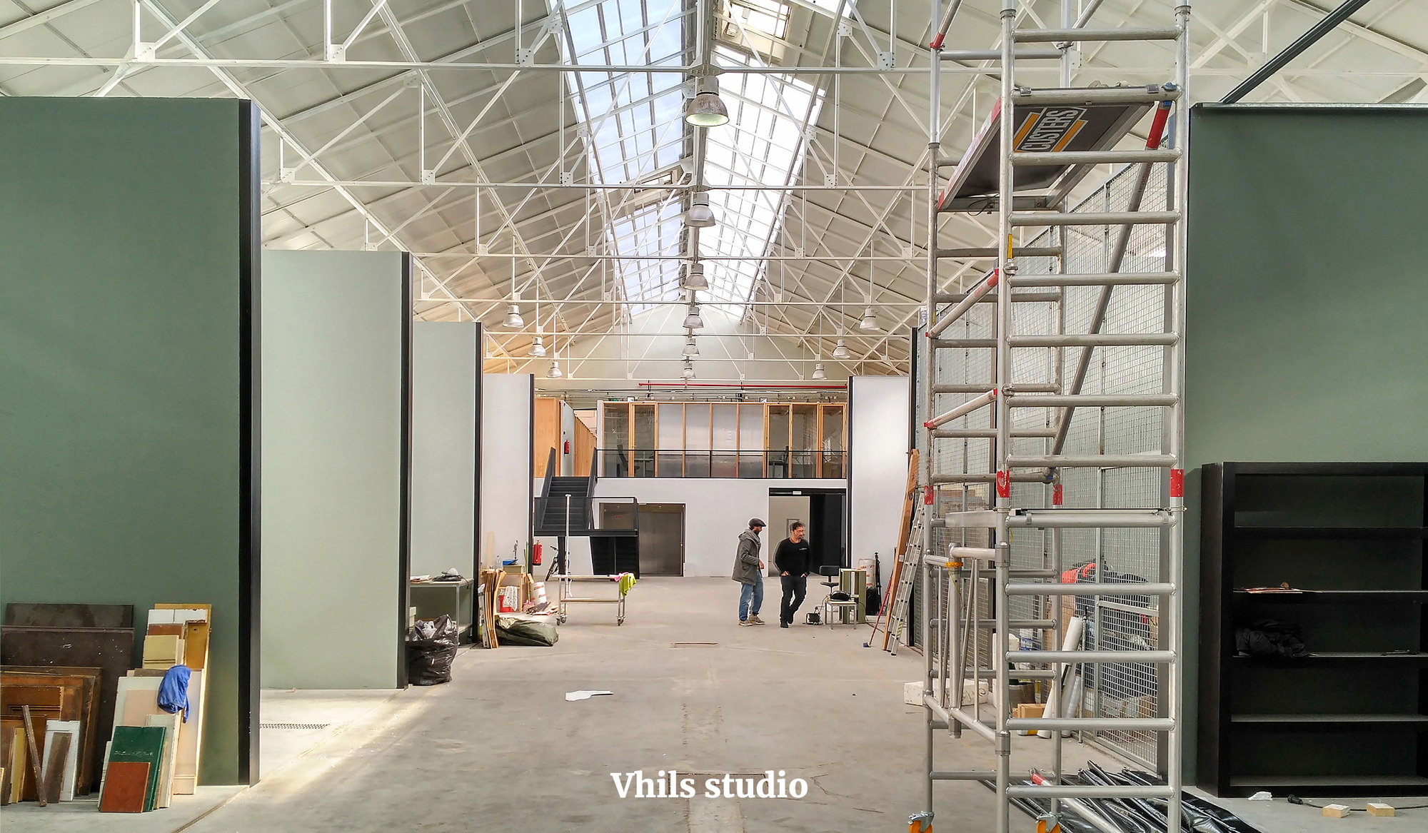 Vhils Studio 艺术家工作室和办公室丨Vhils Studio Artist Workshop and Office-18