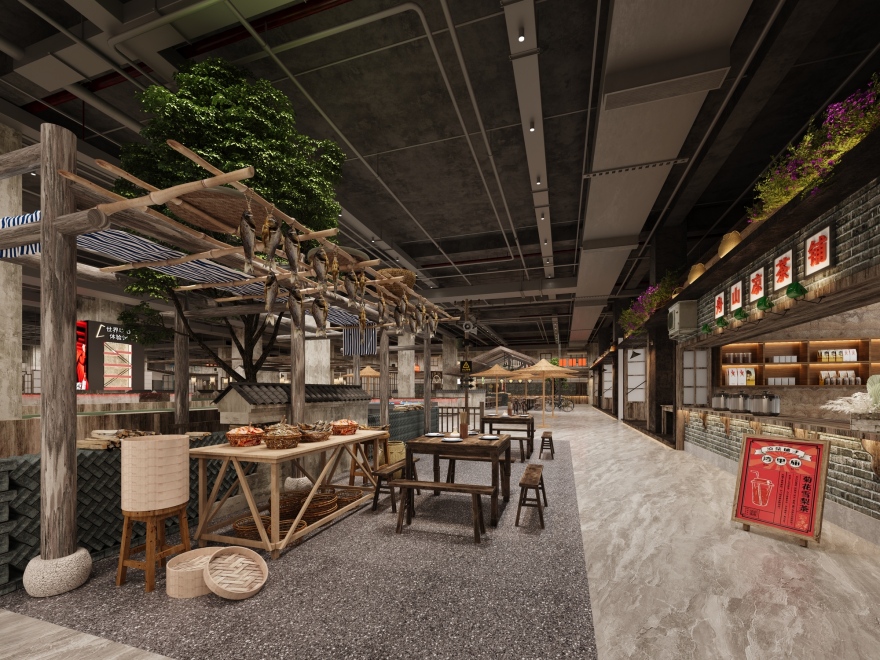 老上海风情美食城丨图夫-6