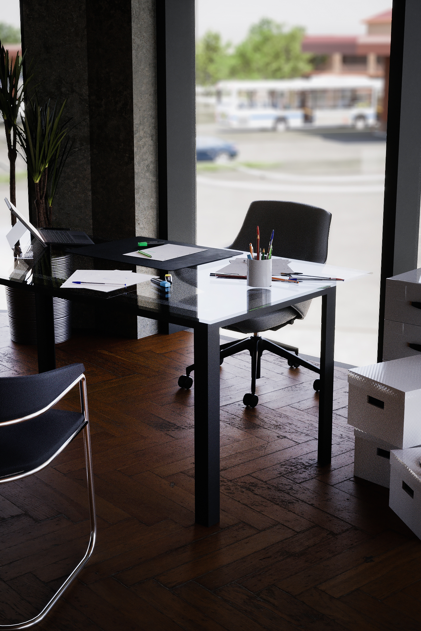 施工中的办公大楼-15