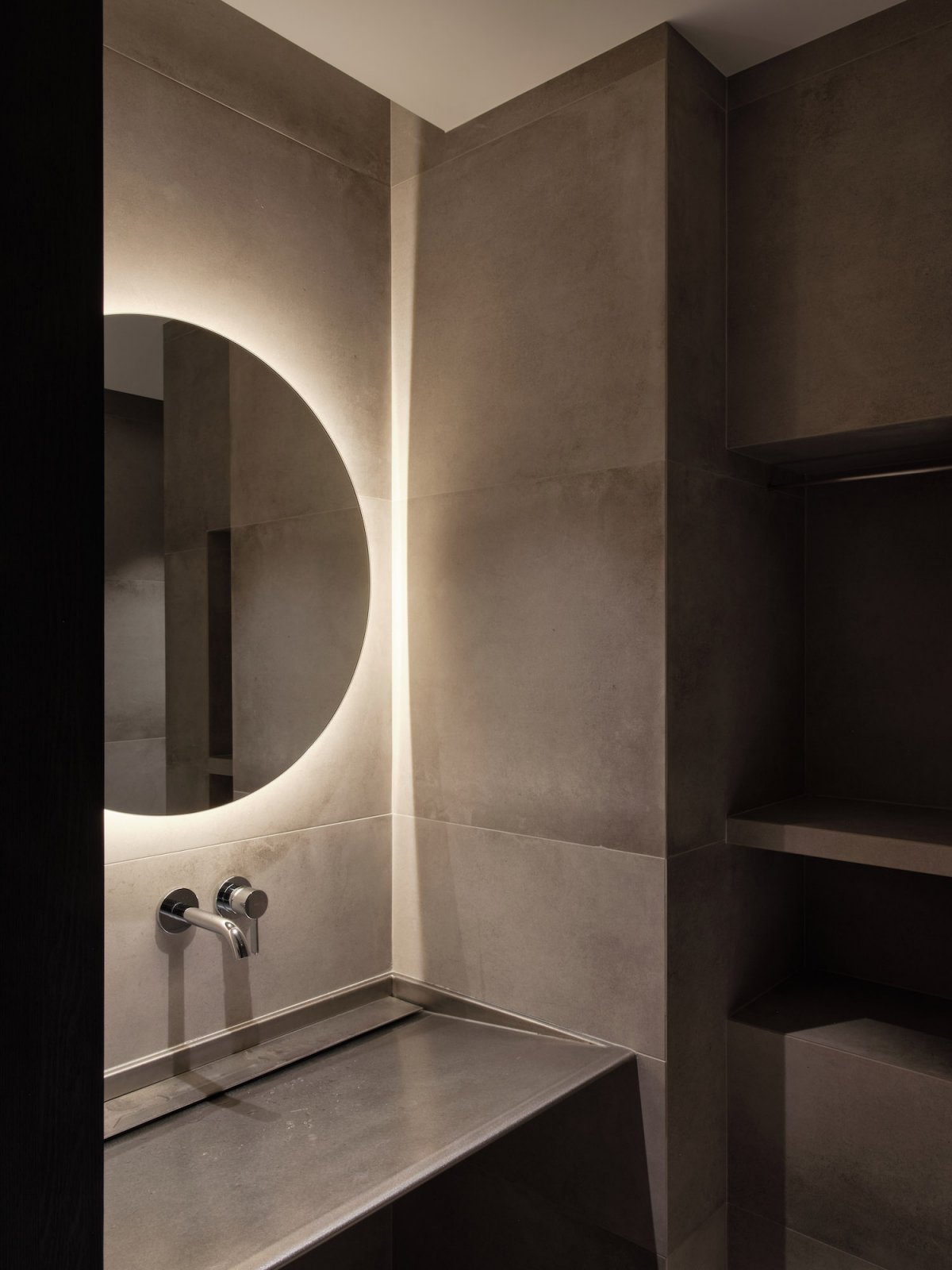 台北中性色极简公寓丨中国台北丨Zonedesign-20