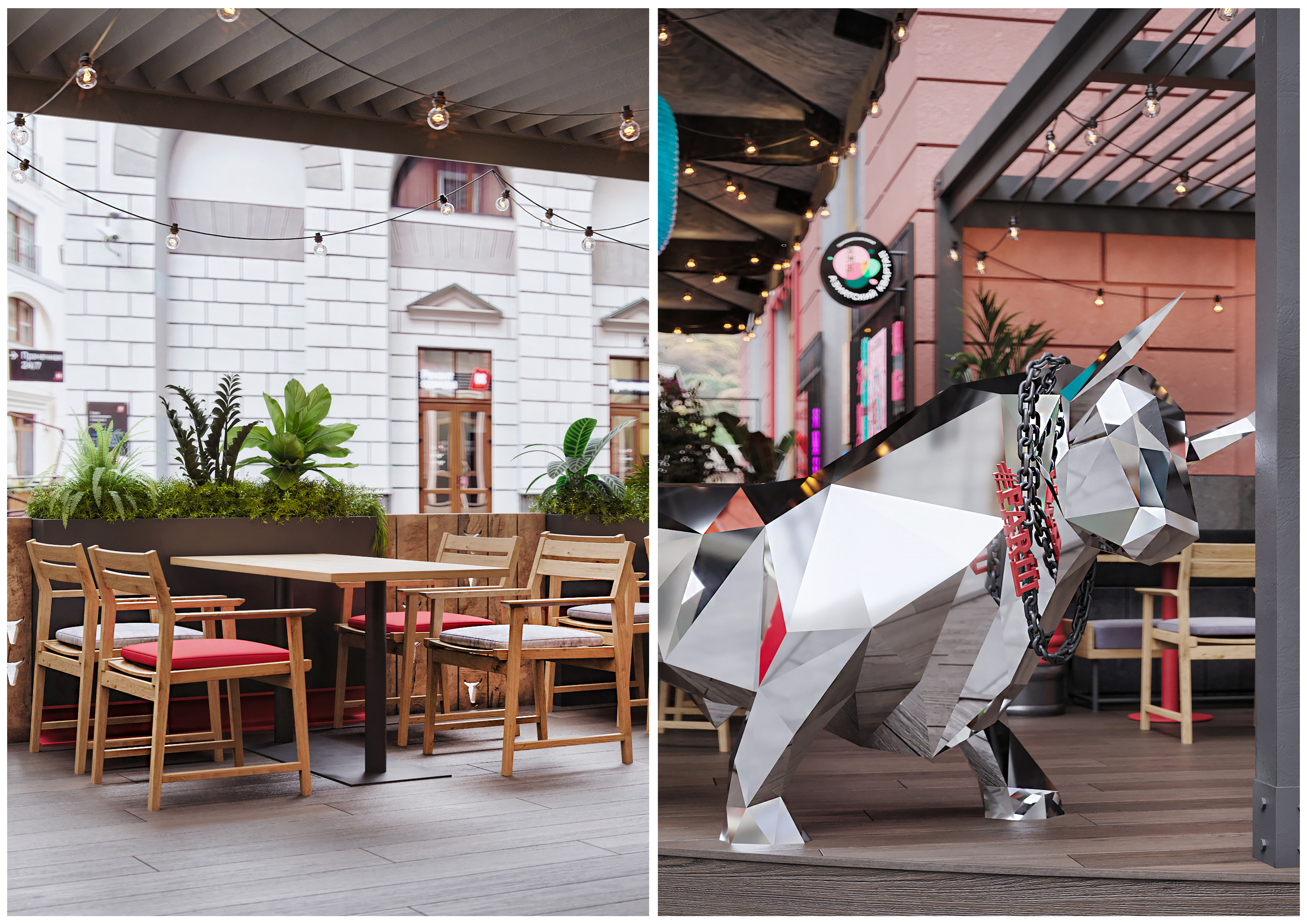 FARШ веранда餐厅及露台设计丨俄罗斯-12