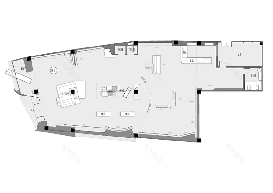 电影胶片般的动态感服饰店设计丨中国苏州丨苏州市不止设计顾问有限公司-39