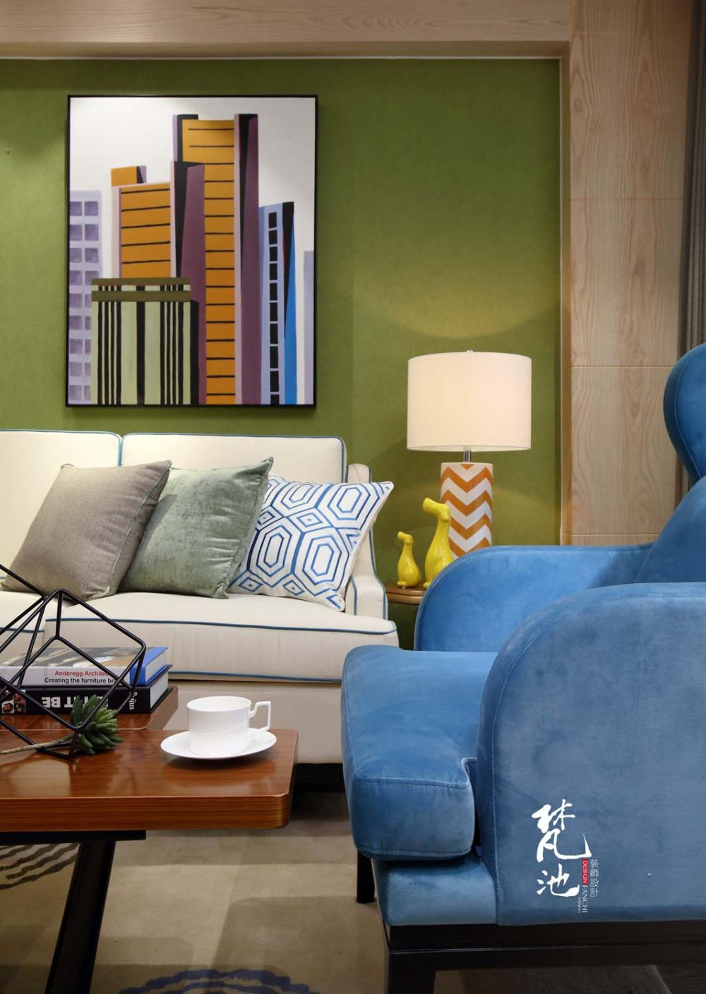 优诗美地 G4 户型 | 浪漫土耳其蓝的 95 平米幸福空间-26