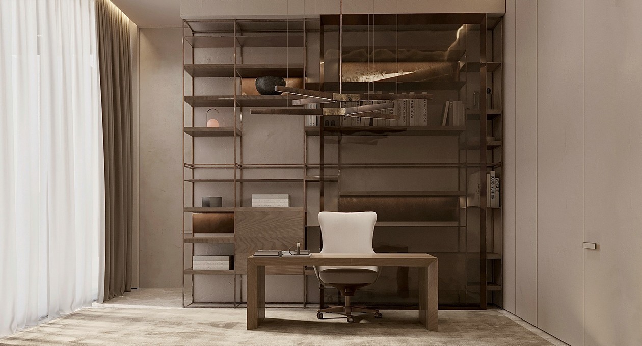 灰色系别墅设计 高级精致范儿！-13