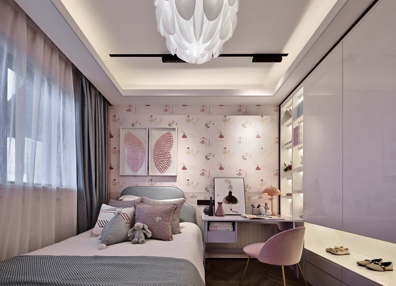 禧悦台项目二期18#新东方风格样板房-25