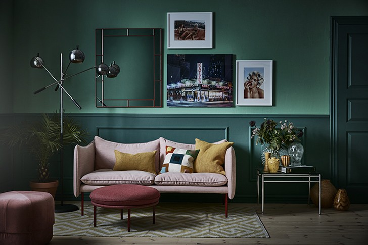 色彩空间 | 瑞典室内设计师 Linda Ahman 的独特美学-1