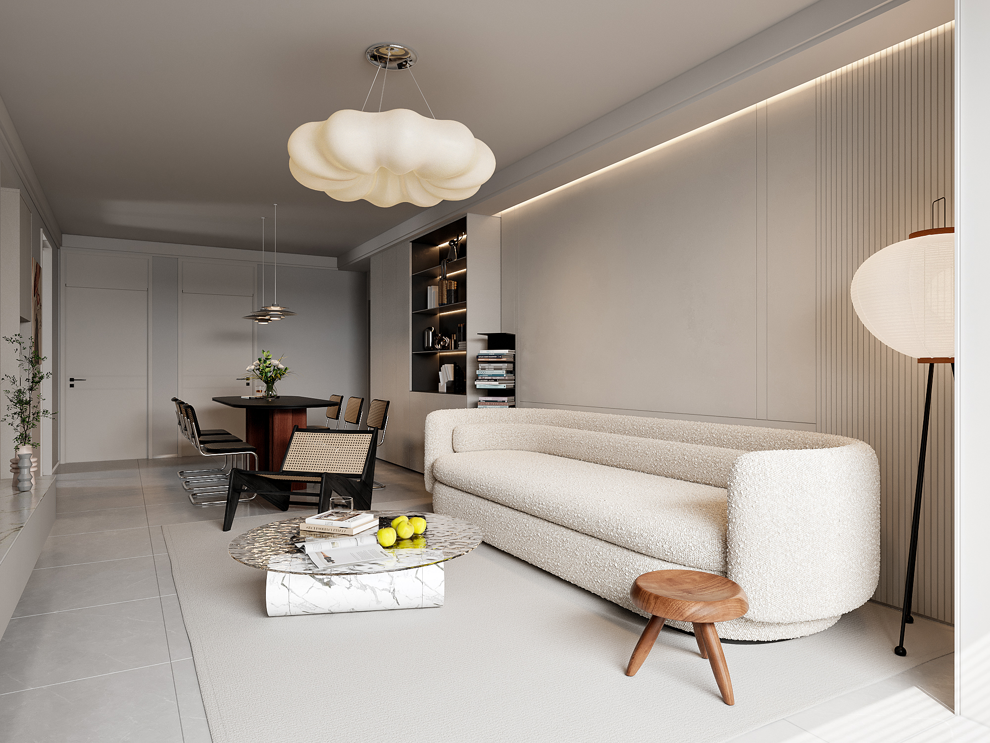 WOW 现代风小户型方案丨中国邯郸丨Adobe Photoshop-6