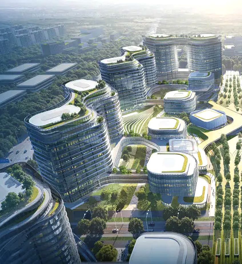 杭州菜鸟云谷产业园丨中国杭州丨中建一局-9