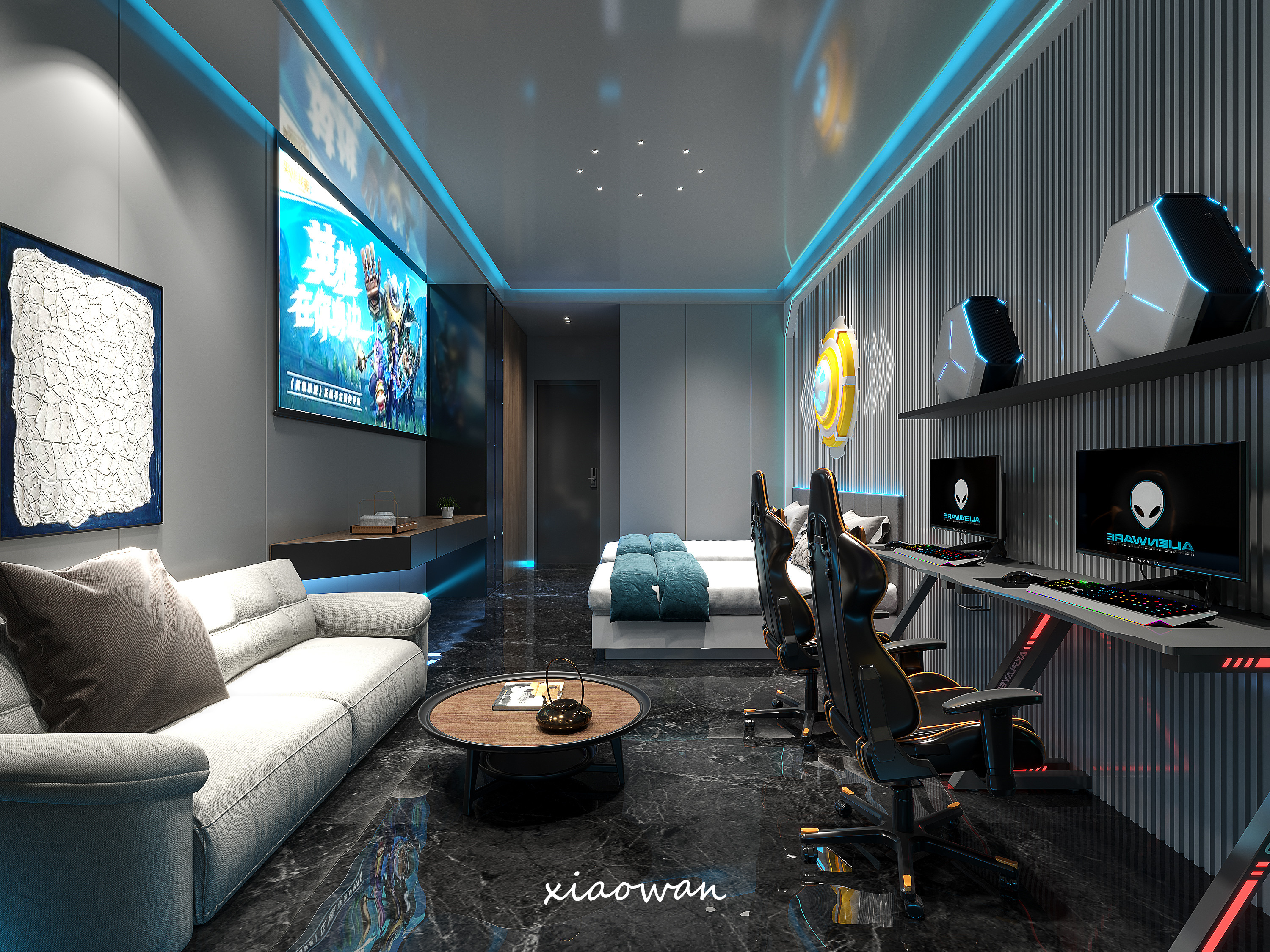 亚岚帝斯电竞酒店-7