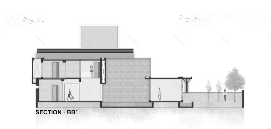 印度树叶屋丨VPA Architects-52
