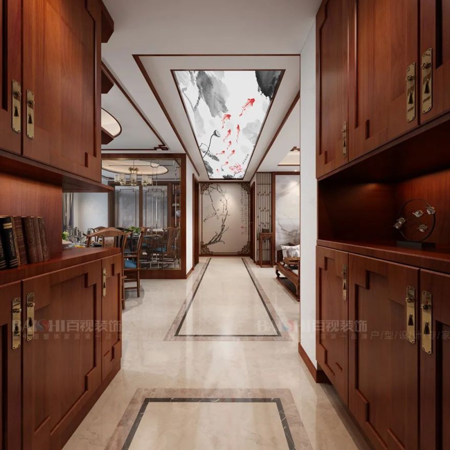 新中式风格设计案例赏析 | 东方美学与现代元素的完美融合-117
