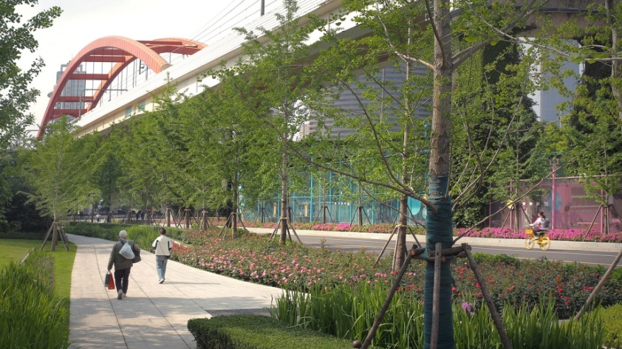 凯旋南路桥下空间 活力热点丨中国上海丨VIA维亚景观-80