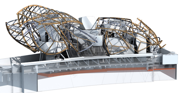 路易威登基金会丨法国巴黎丨Frank Gehry及其团队-17