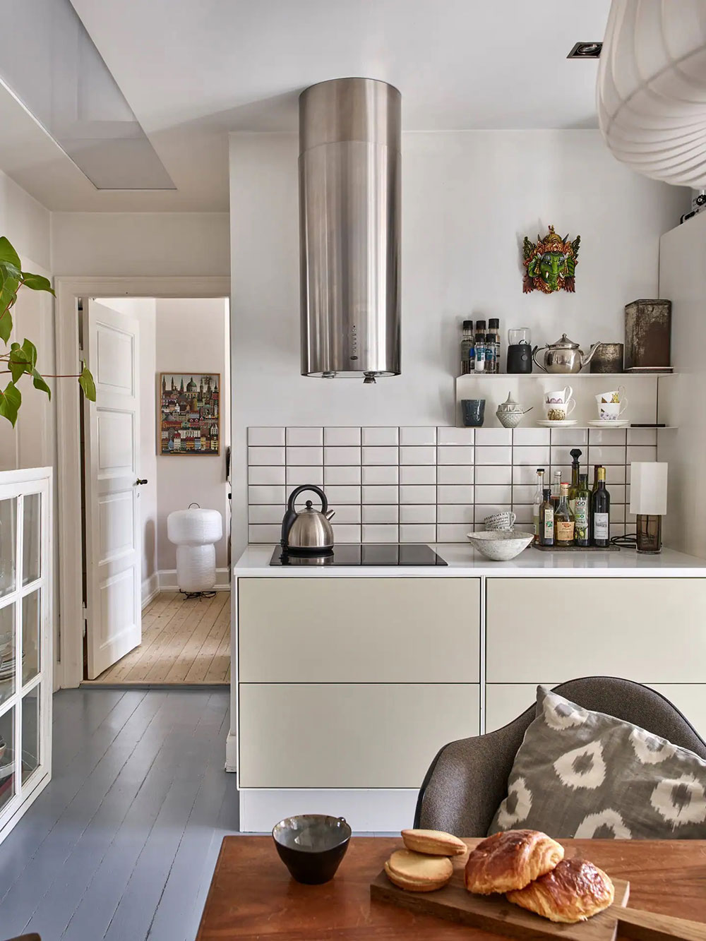 米色优雅：哥本哈根的公寓-9