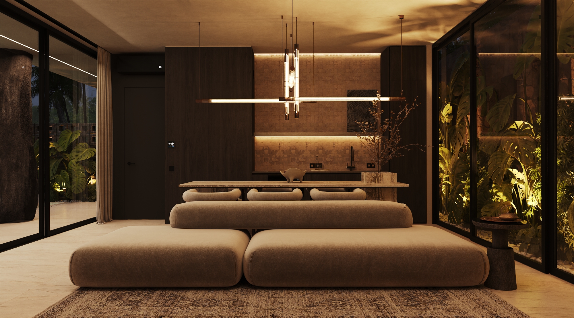 乌布两居室别墅丨印度尼西亚巴厘丨Bodes studio-5