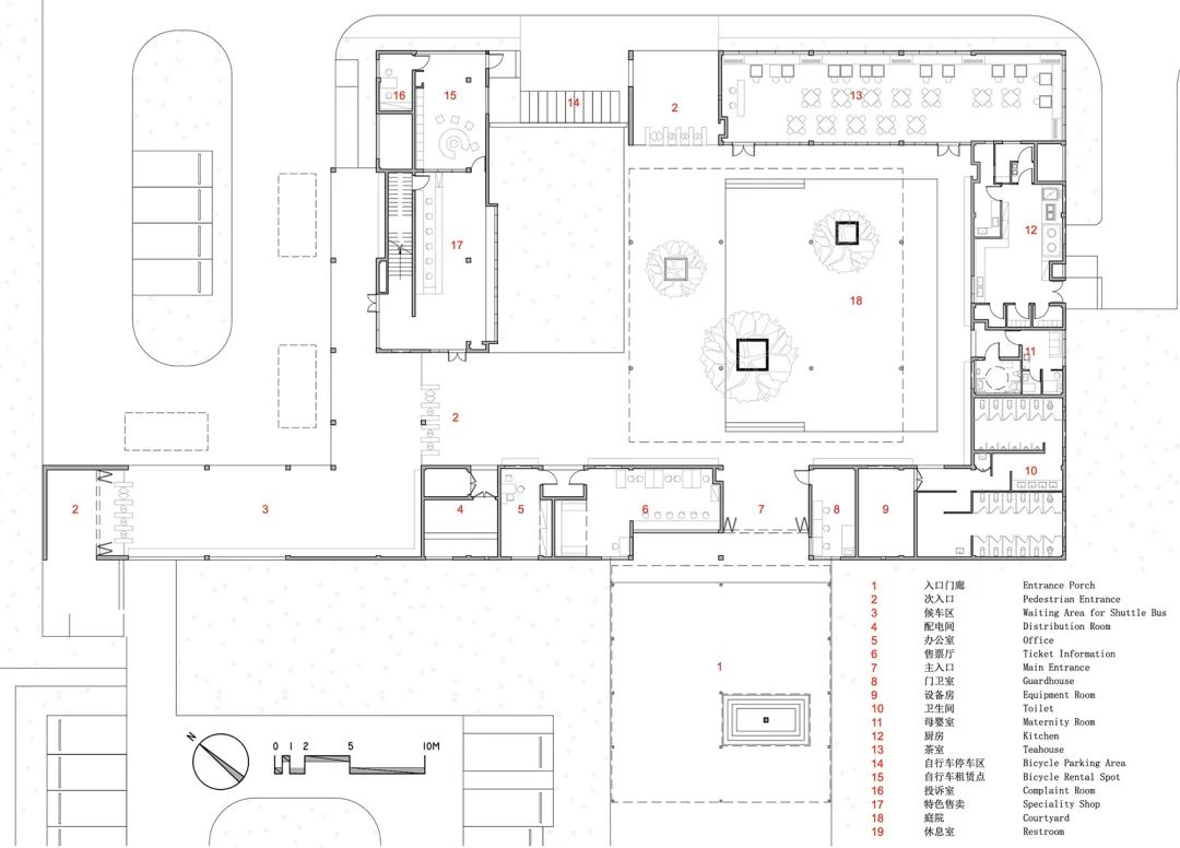 嘉北郊野公园西北游客中心丨致正建筑工作室-34