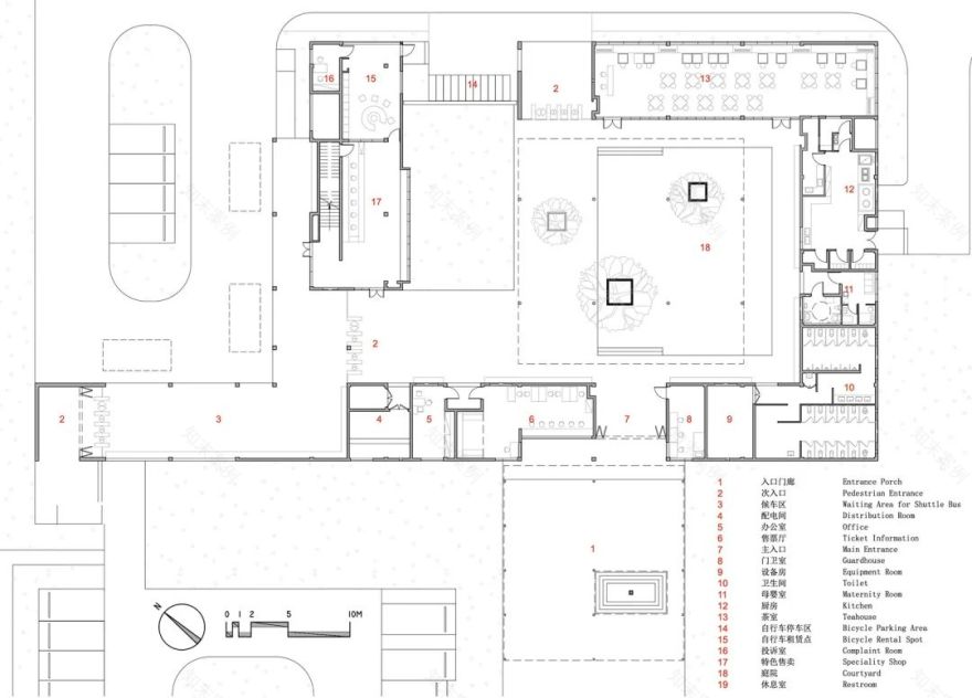 嘉北郊野公园西北游客中心丨致正建筑工作室-34