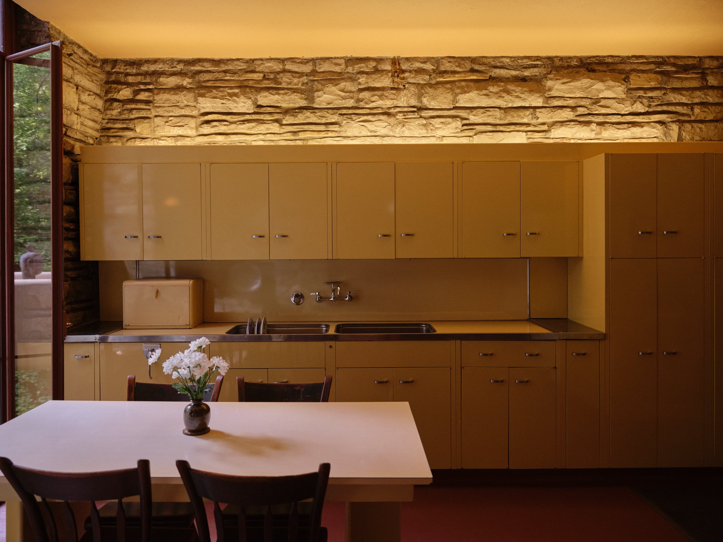 流水别墅丨美国宾夕法尼亚丨弗兰克·劳埃德·赖特-66