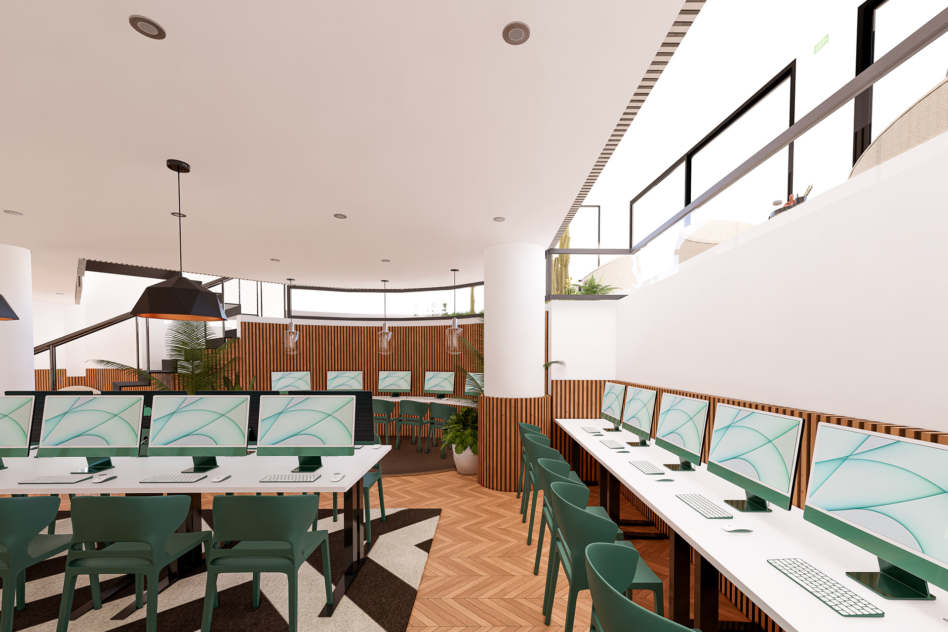 Sala de trabajo colaborativo / Co-Working UCSM-14