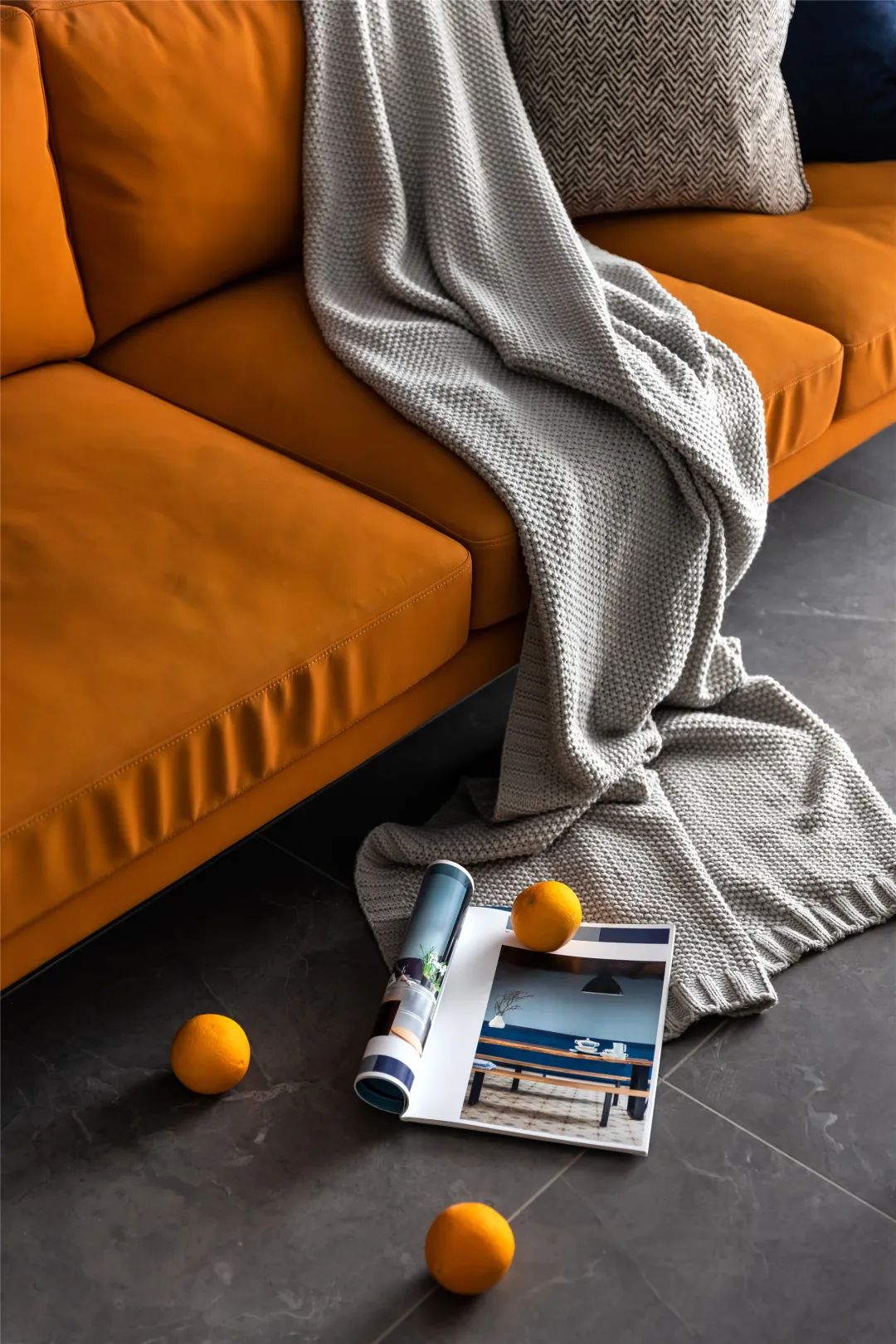 奇幻之家 | 蓝橙激情碰撞的梦幻空间-12