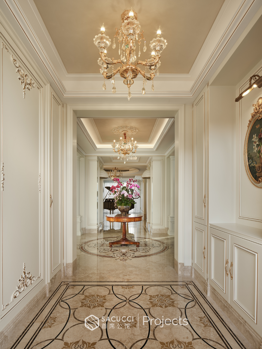 SACUCCI案例赏析·武汉·传世大宅·将优雅刻进空间丨中国武汉丨刘洋（空间设计师）,刘劲旅（木作设计师）-6