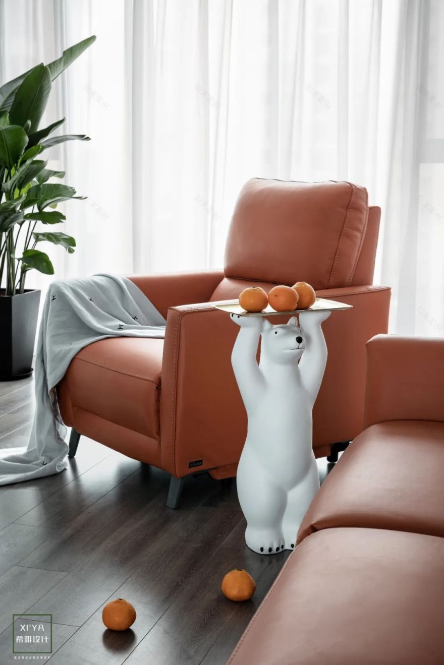 平吉上苑现代简约之家丨希雅室内设计-28