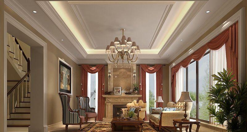 原河名墅混搭风格设计-11