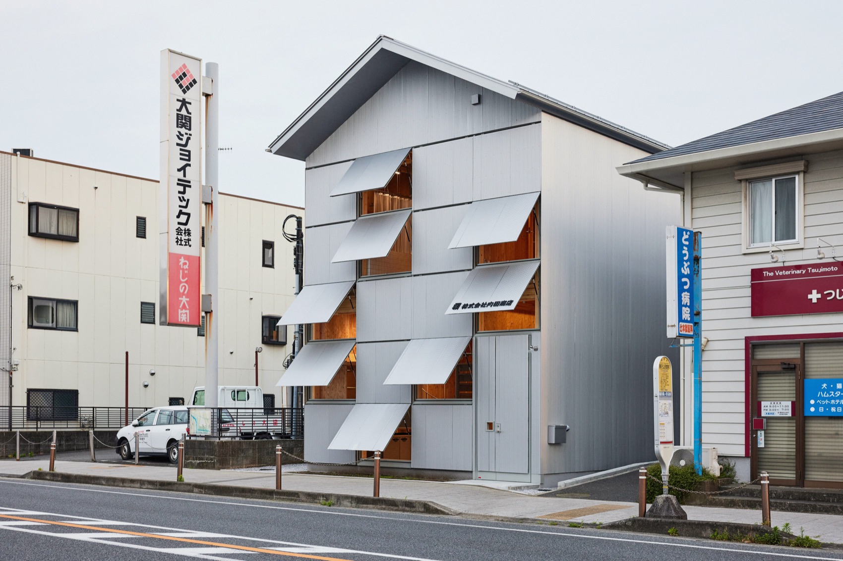 内田商店新总部办公楼丨日本神奈川丨Jo Nagasaka,Schemata Architects-11