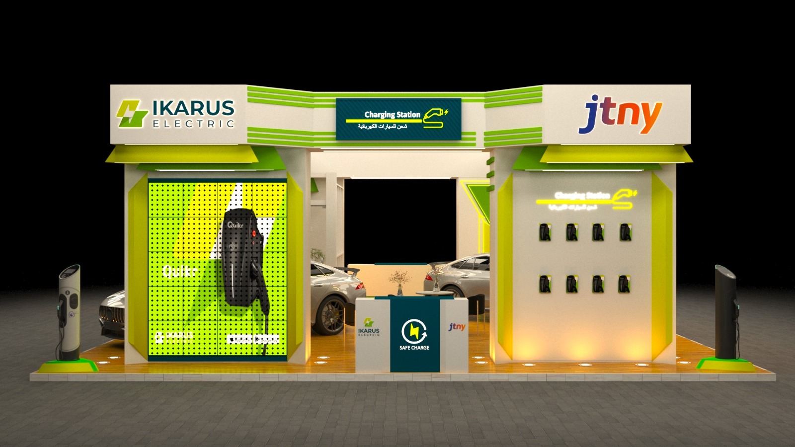 IKARUS & jtny booth-7