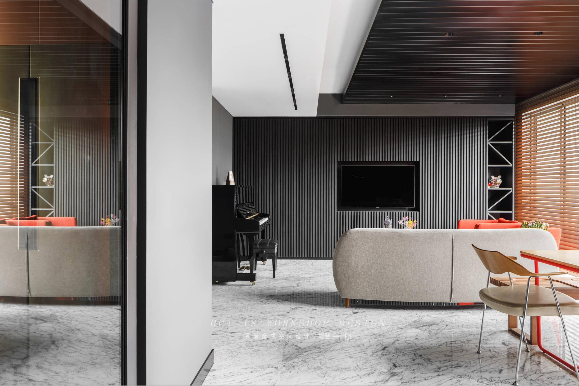 极简黑白灰,打造新闻记者的宁静放松空间-9