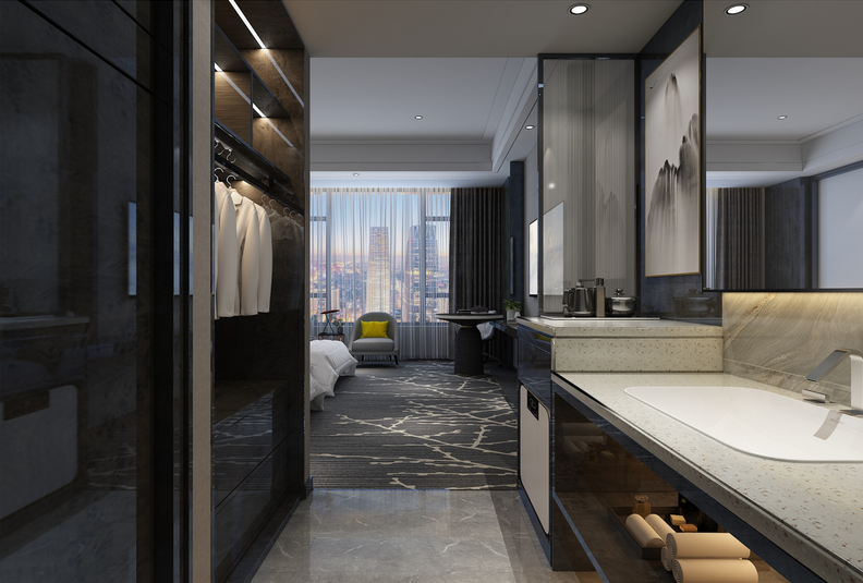 银川瑞吉酒店设计方案鉴赏|银川酒店设计装修公司推荐-29