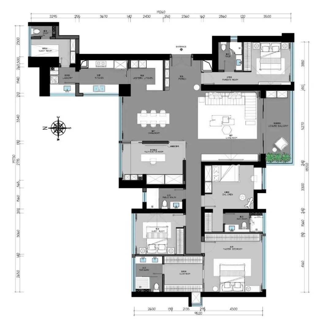 现代简约品质生活住宅设计丨中国深圳丨红柏坐标-2