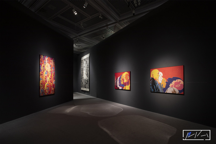 “方力钧版画”展陈设计丨中国长沙丨张杰+SwaNes-15