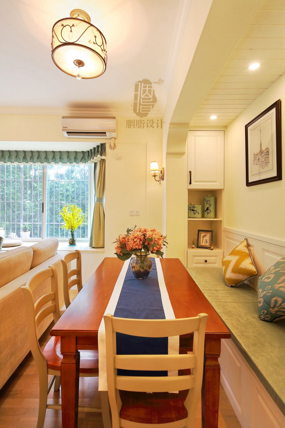 华南理工“莘莘学府”绿荫下 | 旧房翻新成美式乡村风-27