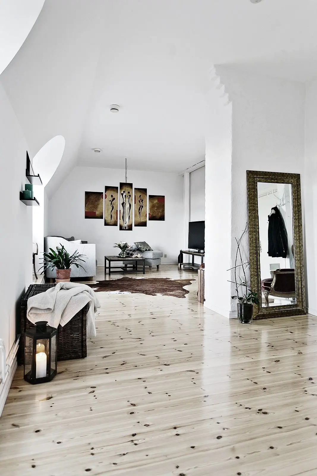 简约圣诞风 | 71m²小资空间-8