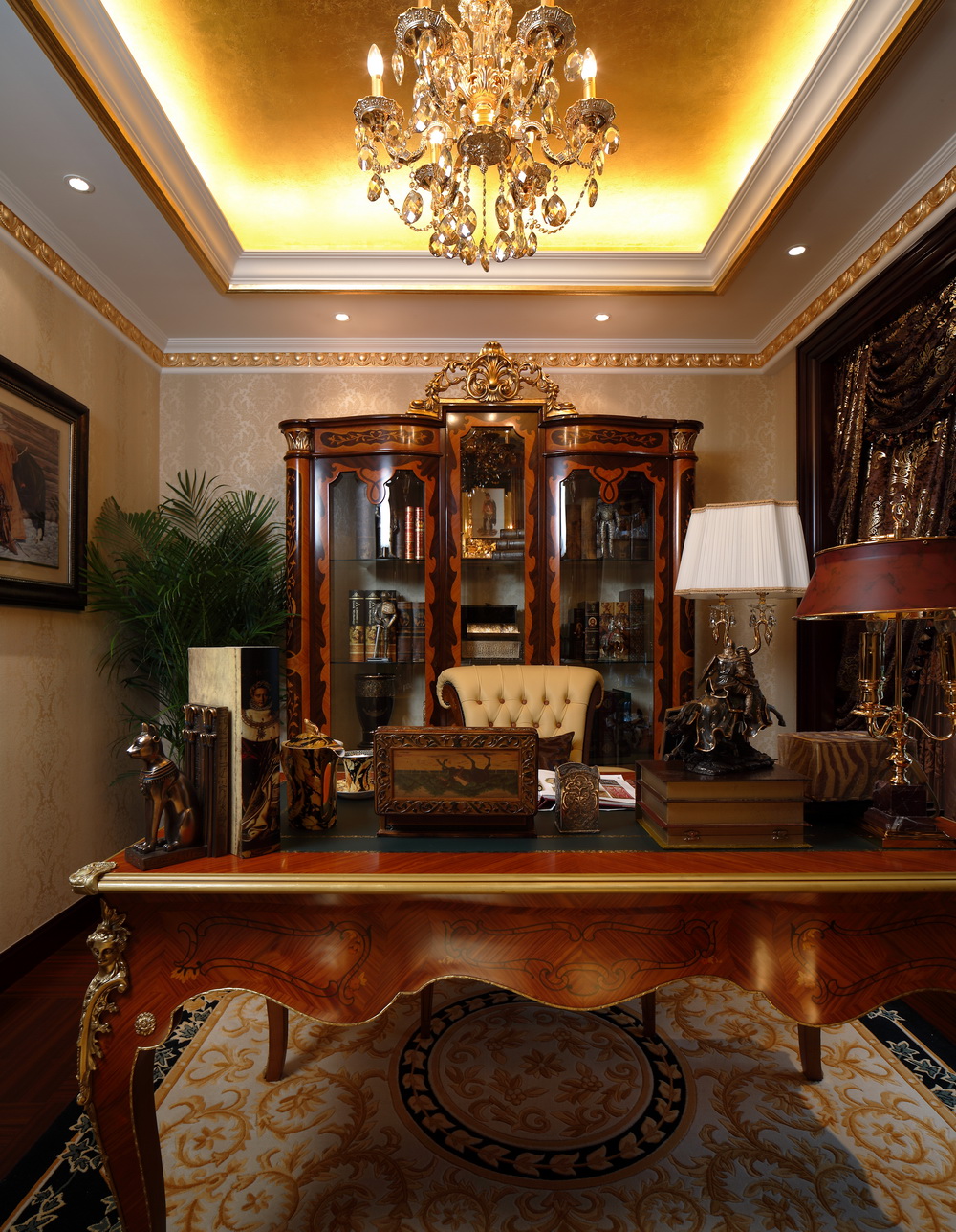 泉州浦西万达公馆 豪华欧式样板房-35