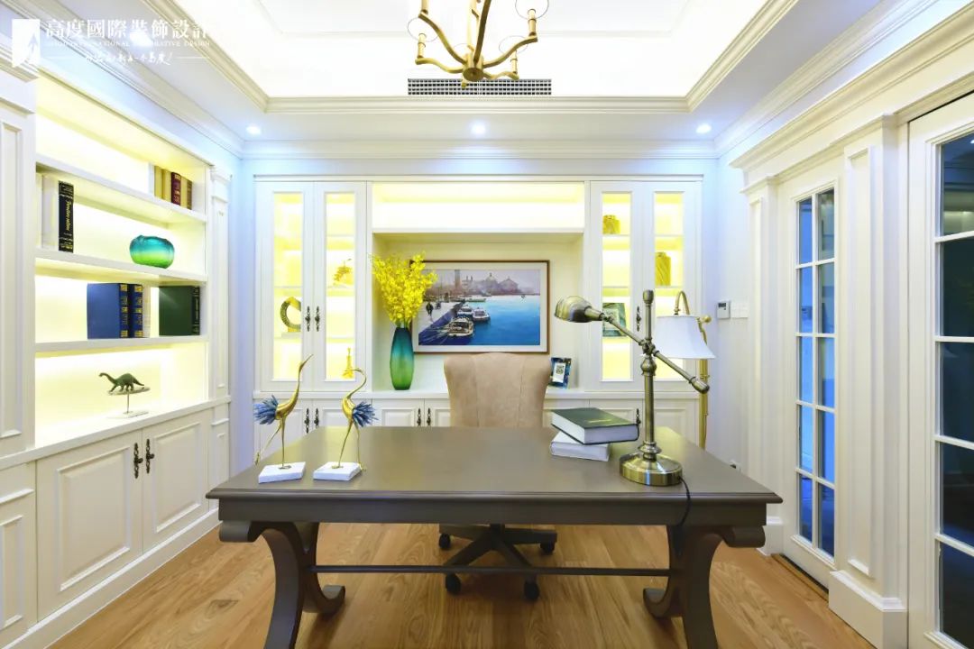 美式小镇生活,绿意盎然的艺术空间丨中国武汉丨高度国际装饰设计集团武汉公司-35