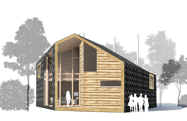 “Лоскутки”（“碎布片”,概念为俄罗斯可负担且环保住房）-34