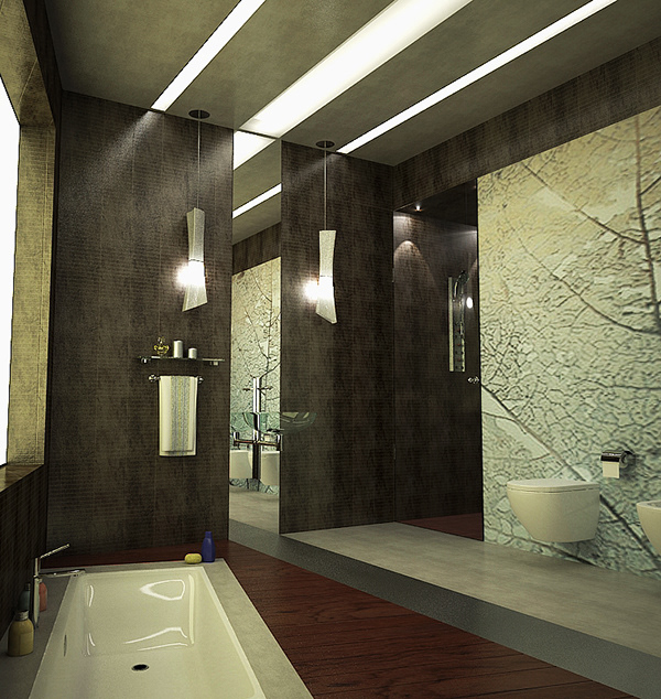 诺沃里茨基公路别墅极简主义设计项目-11