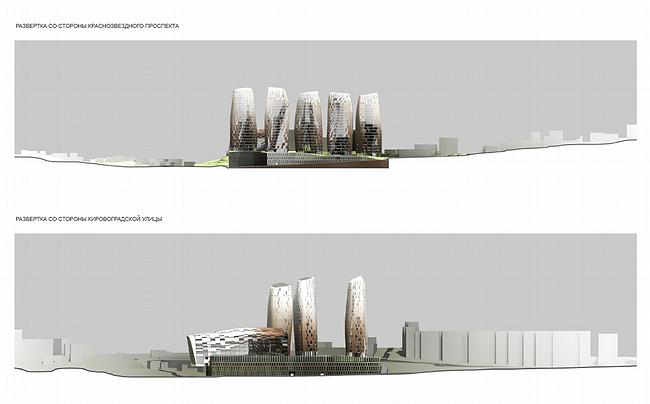 基辅多功能住宅  办公综合体丨乌克兰丨Сергей Скуратов ARCHITECTS-30