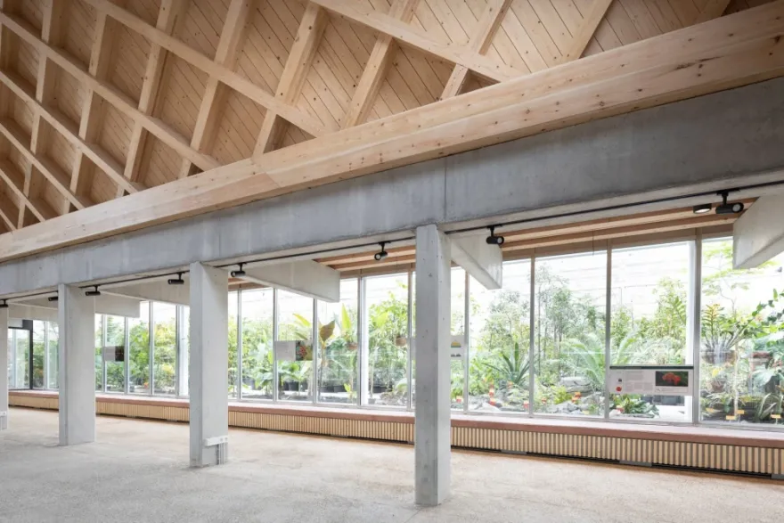 植物园访客中心「绿色方舟」 pavilion丨比利时-11