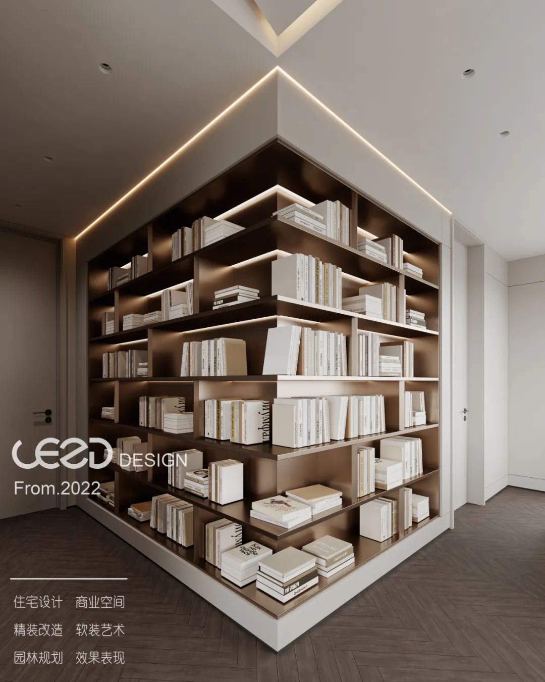 清澈纯粹的设计呈现美好极致生活丨中国宁波丨宁波市乐赞室内装饰设计有限公司-136