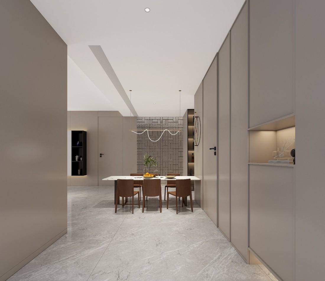 
曲江大平层简约设计---赵虎空间设计 -5